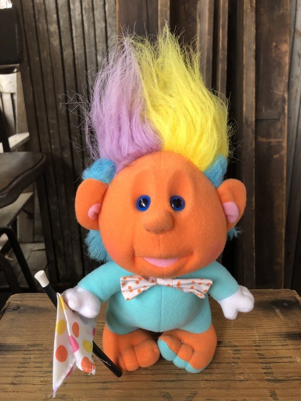 画像1: 80s Vintage Playskool Hobnobbins Plush Doll " Cousin Poof " (A495)  