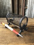 画像11: Antique K Diamond Victorian Cast Iron Letter Holder (A503)   (11)