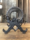 Antique K Diamond Victorian Cast Iron Letter Holder (A503)  