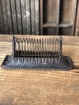 画像5:  Antique Cast Iron Letter Holder (A502)   (5)