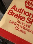 画像3: Vintage NAPA Authorized Brake Shop Double Sided Sign (A506)   (3)