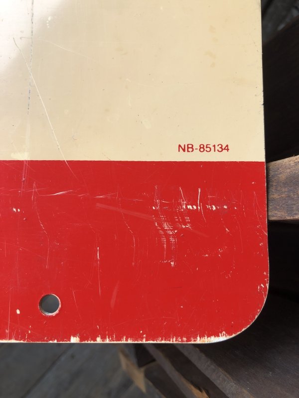 画像7: Vintage NAPA Authorized Brake Shop Double Sided Sign (A506)  