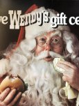 画像2: 70s Vintage Wendys Advertising Cardboard Store Display Sign (A508)   (2)