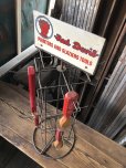 画像14: Vintage Advertising Red Devil Paint Painters And Glaziers Tool Store Display Rack HTF!!! (A509)   (14)
