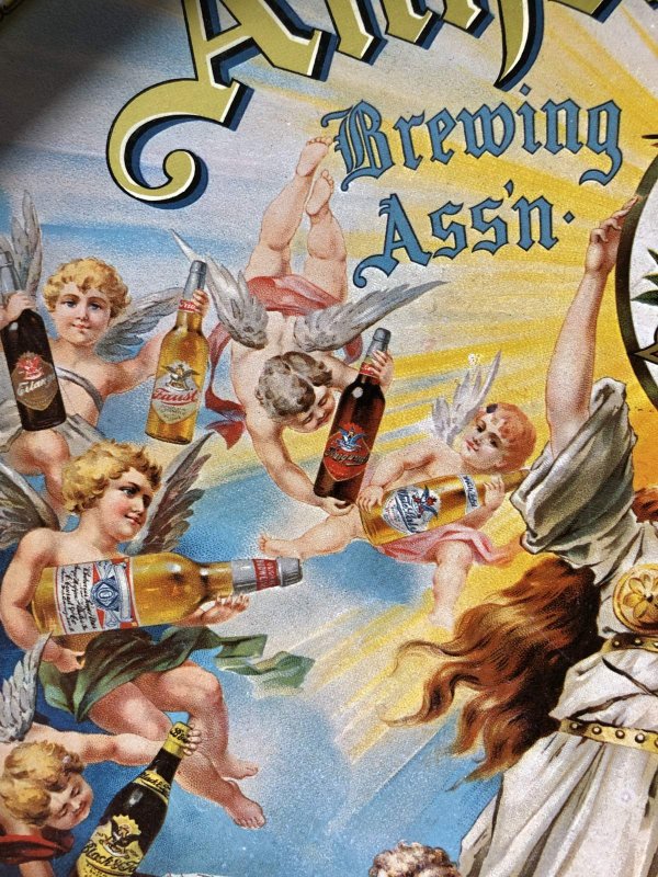 画像4: Vintage Anheuser-Busch Beer Metal Tray (A510)