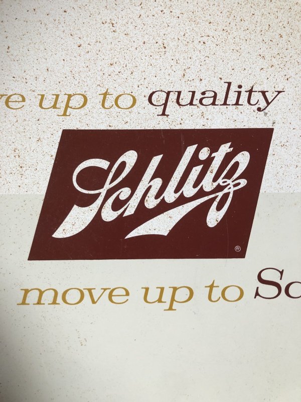 画像3: 50s Vintage Schlitz Beer Metal Tray (A513)