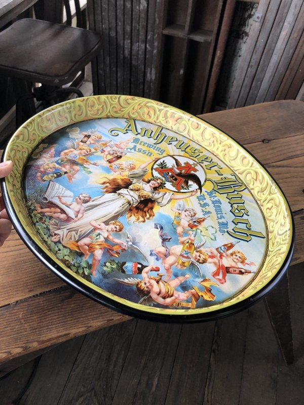画像6: Vintage Anheuser-Busch Beer Metal Tray (A510)