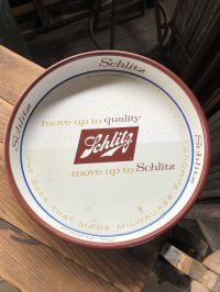 50s Vintage Schlitz Beer Metal Tray (A513)