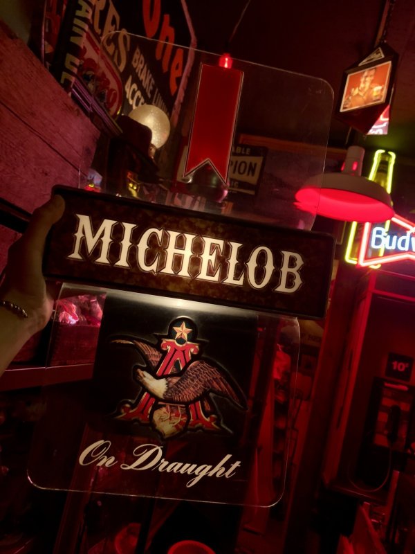 画像20: 70s Vintage Advertising Michelob Beer Store Display Light Sign (A516) 