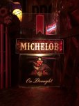 画像14: 70s Vintage Advertising Michelob Beer Store Display Light Sign (A516)  (14)