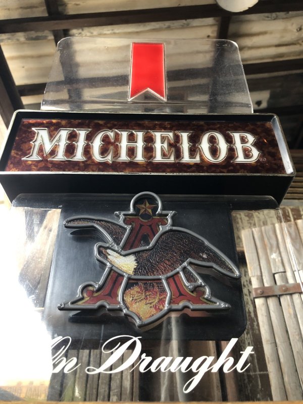 画像12: 70s Vintage Advertising Michelob Beer Store Display Light Sign (A516) 