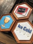 画像9: 60s Vintage CARLING Black Label Beer Ice Cold Counter Top Store Display Light Sign (A517)  (9)