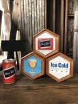 画像23: 60s Vintage CARLING Black Label Beer Ice Cold Counter Top Store Display Light Sign (A517)  (23)