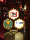 画像14: 60s Vintage CARLING Black Label Beer Ice Cold Counter Top Store Display Light Sign (A517)  (14)