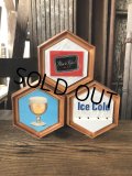 60s Vintage CARLING Black Label Beer Ice Cold Counter Top Store Display Light Sign (A517) 