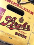 画像8:  Vintage Advertising STROH Brewery Bohemian Beer Waxboard Boxe Case Crate (A519) (A513) (8)