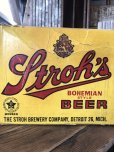 画像12:  Vintage Advertising STROH Brewery Bohemian Beer Waxboard Boxe Case Crate (A519) (A513) (12)