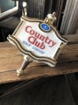 画像6: 70s Vintage Advertising XXX Country Club Malt Liquor Beer Lighted Store Display Sign (A520)  (6)