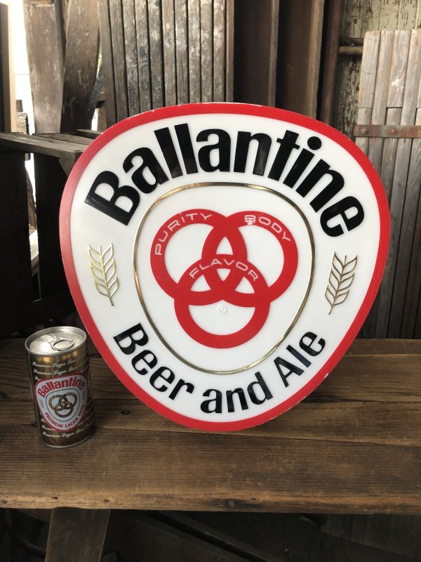 画像2: 60s Vintage BALLANTINE Beer and Ale Lighted Sign (A521) 