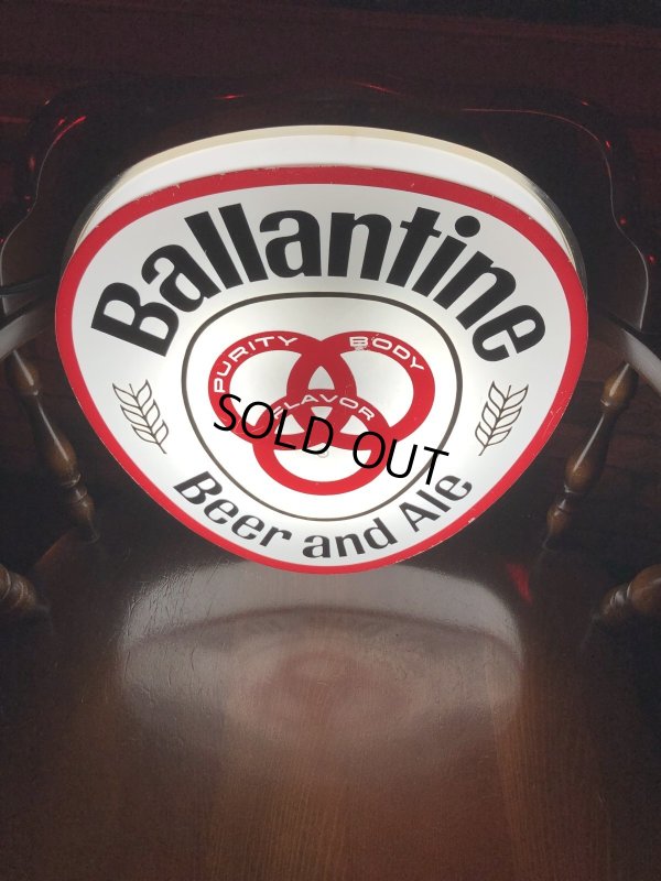 画像16: 60s Vintage BALLANTINE Beer and Ale Lighted Sign (A521) 