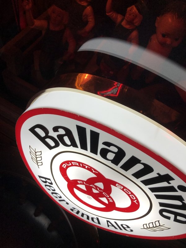 画像18: 60s Vintage BALLANTINE Beer and Ale Lighted Sign (A521) 