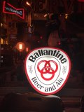 60s Vintage BALLANTINE Beer and Ale Lighted Sign (A521) 