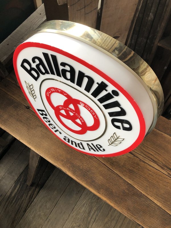 画像3: 60s Vintage BALLANTINE Beer and Ale Lighted Sign (A521) 