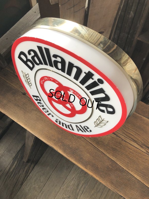 画像3: 60s Vintage BALLANTINE Beer and Ale Lighted Sign (A521) 