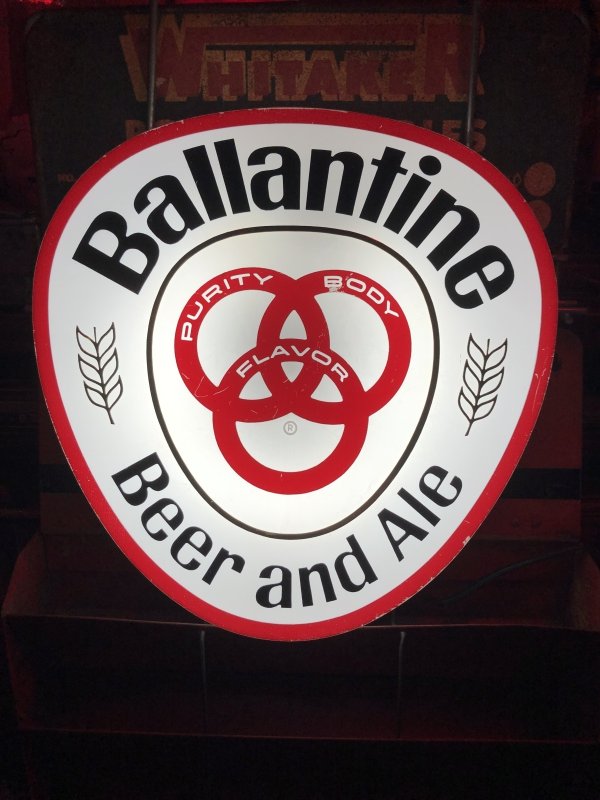 画像24: 60s Vintage BALLANTINE Beer and Ale Lighted Sign (A521) 