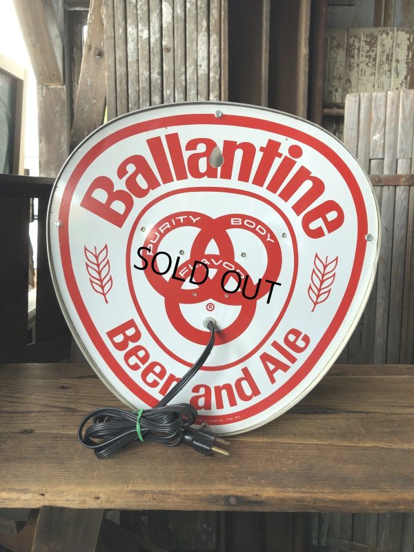 画像5: 60s Vintage BALLANTINE Beer and Ale Lighted Sign (A521) 