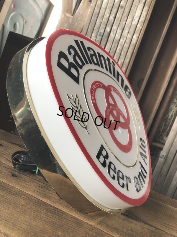 画像8: 60s Vintage BALLANTINE Beer and Ale Lighted Sign (A521) 