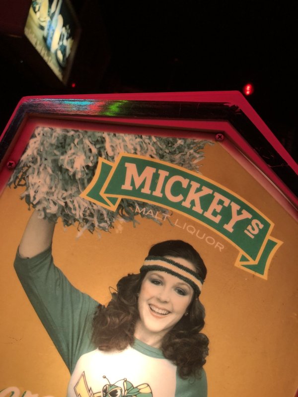 画像15: 80s Vintage Mickeys Fine Malt Liquor Lighted Beer Store Display Sign Cheers (A522) 