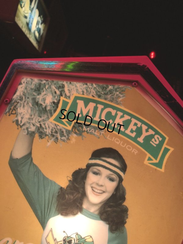 画像15: 80s Vintage Mickeys Fine Malt Liquor Lighted Beer Store Display Sign Cheers (A522) 