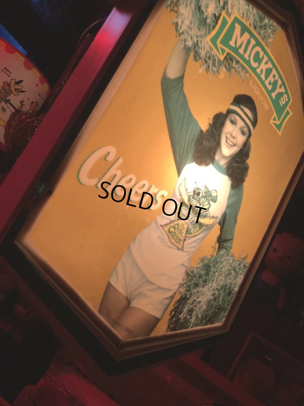 画像18: 80s Vintage Mickeys Fine Malt Liquor Lighted Beer Store Display Sign Cheers (A522) 