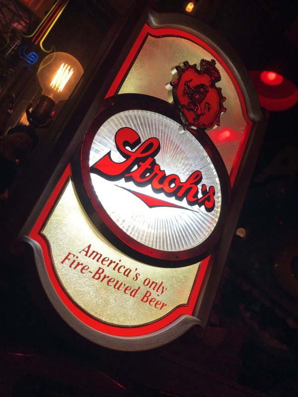 画像26: Vintage STROH Beer Advertising Lighted Motion Rotating Starburst Store Display Sign (A523) 