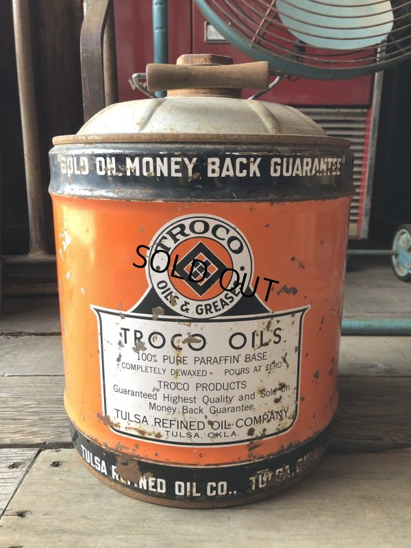 画像4: Vintage TROCO 5 Gallon Oil Can (A531)