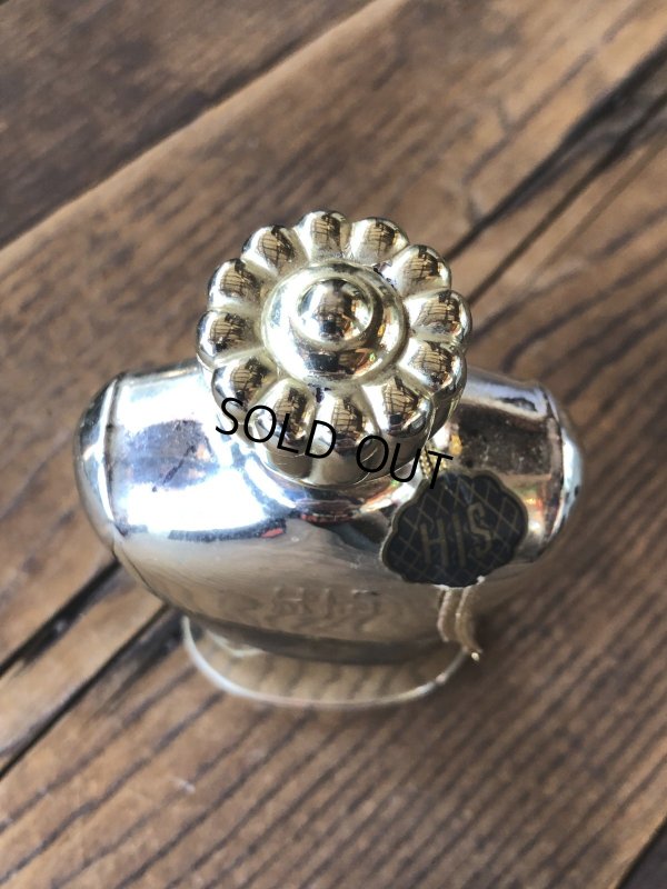 画像5: 40s Vintage Advertising HIS Men's After Shave Lotion Bottle Rare Gold Ver (A529)