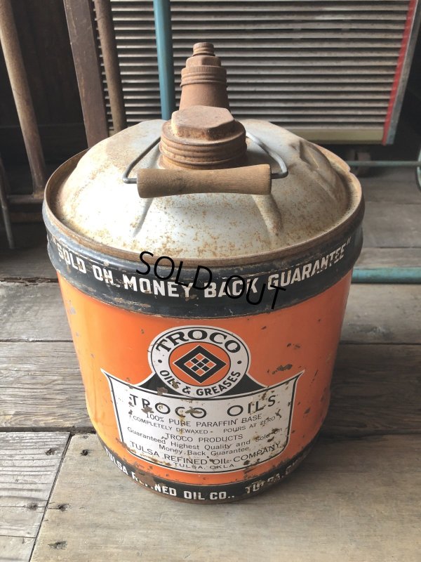 画像3: Vintage TROCO 5 Gallon Oil Can (A531)