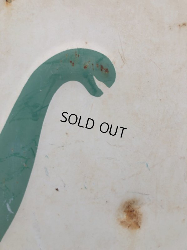 画像10: Vintage Original Sinclair Gasoline A HEAD Dino Huge Road Sign HTF! (A532)