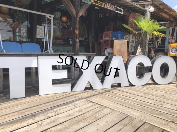 画像19: Vintage Original Texaco SS Lighted Letter Store Display Sign Huge!! (A533)