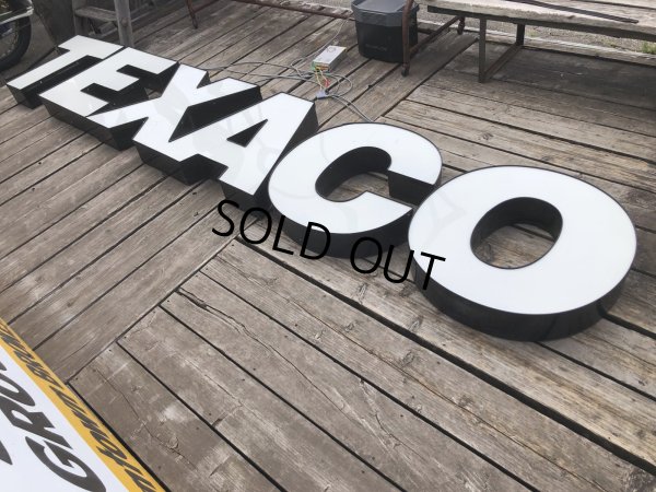 画像2: Vintage Original Texaco SS Lighted Letter Store Display Sign Huge!! (A533)