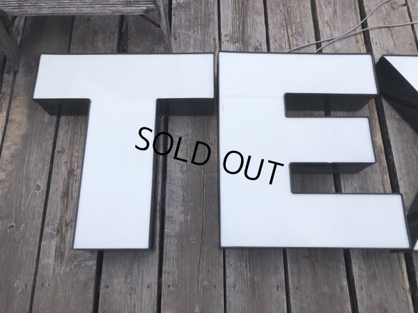 画像11: Vintage Original Texaco SS Lighted Letter Store Display Sign Huge!! (A533)