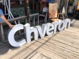 画像16: Vintage Original Chevron GS Lighted Letter Sign Store Display Huge!! (A534) (16)