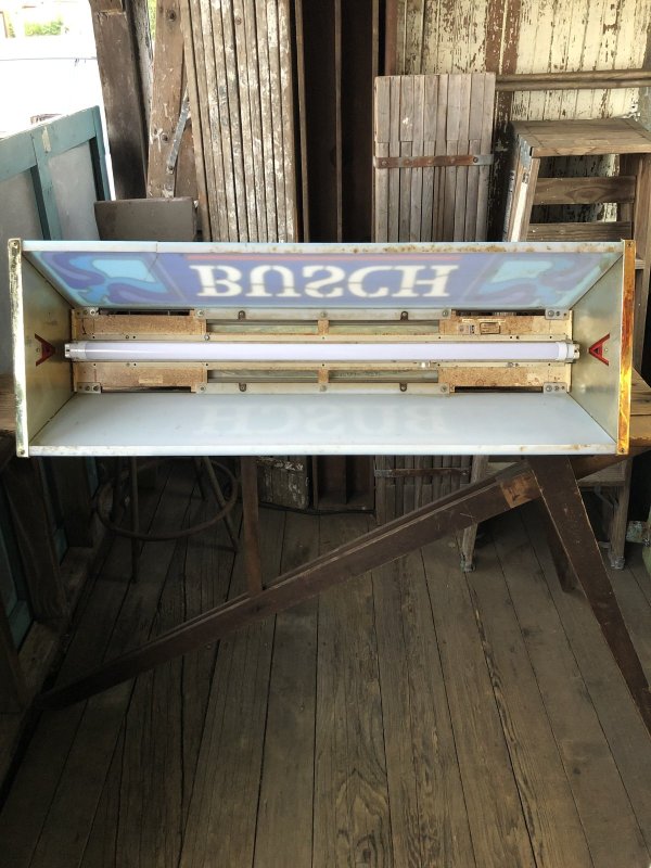画像29: 80s Advertising Anheuser-Busch BUSCH Beer Billiard Pool Table Light Head for the Mountains (A535)