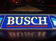 画像37: 80s Advertising Anheuser-Busch BUSCH Beer Billiard Pool Table Light Head for the Mountains (A535) (37)