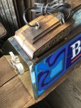 画像3: 80s Advertising Anheuser-Busch BUSCH Beer Billiard Pool Table Light Head for the Mountains (A535) (3)