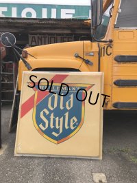 Vintage Advertising Heilemans Old Style Beer Lighted Store Display Huge Sign (A536)