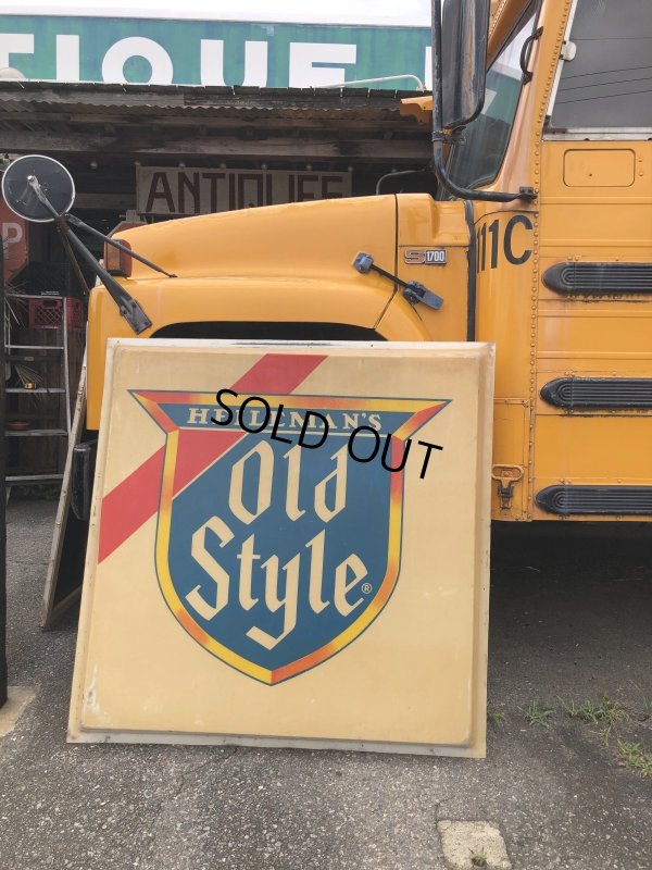 画像1: Vintage Advertising Heilemans Old Style Beer Lighted Store Display Huge Sign (A536)