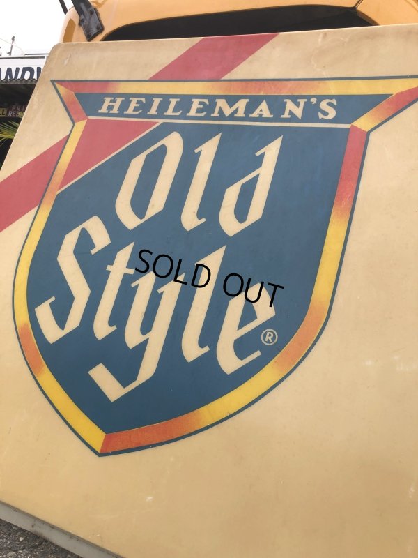 画像10: Vintage Advertising Heilemans Old Style Beer Lighted Store Display Huge Sign (A536)
