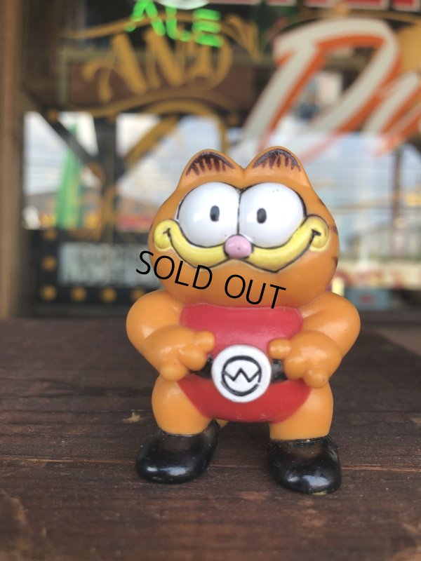画像1: 80s Vintage Garfield PVC Figure (A557)  